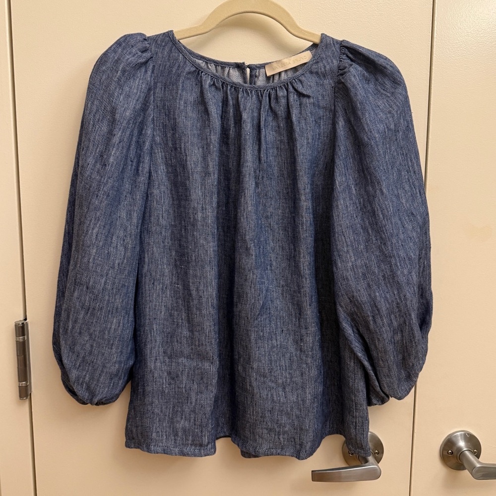 Vanessa Bruno Blue Blouse